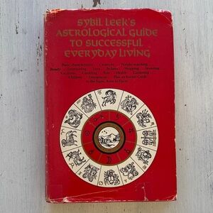1970 Sybil Leek’s Astrological Guide to Successful Everyday Living Book